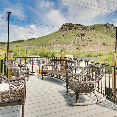 Central Lava Hot Springs Studio With Deck And Views! エクステリア 写真