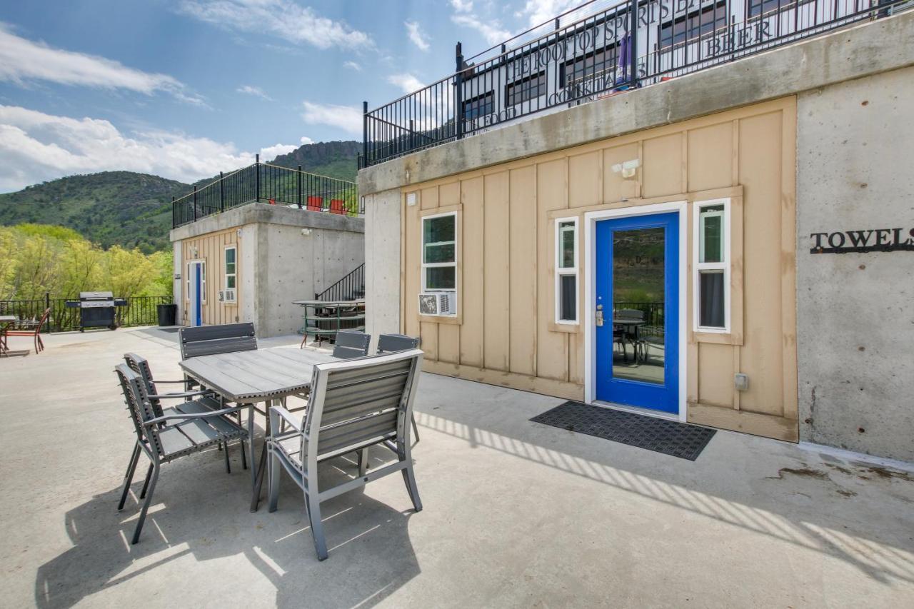 Central Lava Hot Springs Studio With Deck And Views! エクステリア 写真